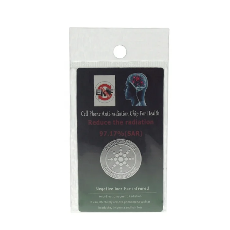 Nano Quantum Technology Shield Anti Radiation Nanotechnology Japanese Sticker Energy EMF Protection Against Radiations Chip