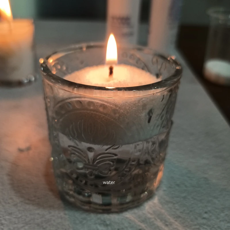 Plant Based Powder Candle Wax / Sand Wax For Making Powder Candles