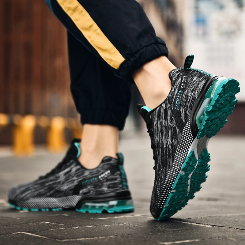 Nuevo diseño de zapatillas deportivas para correr antideslizantes