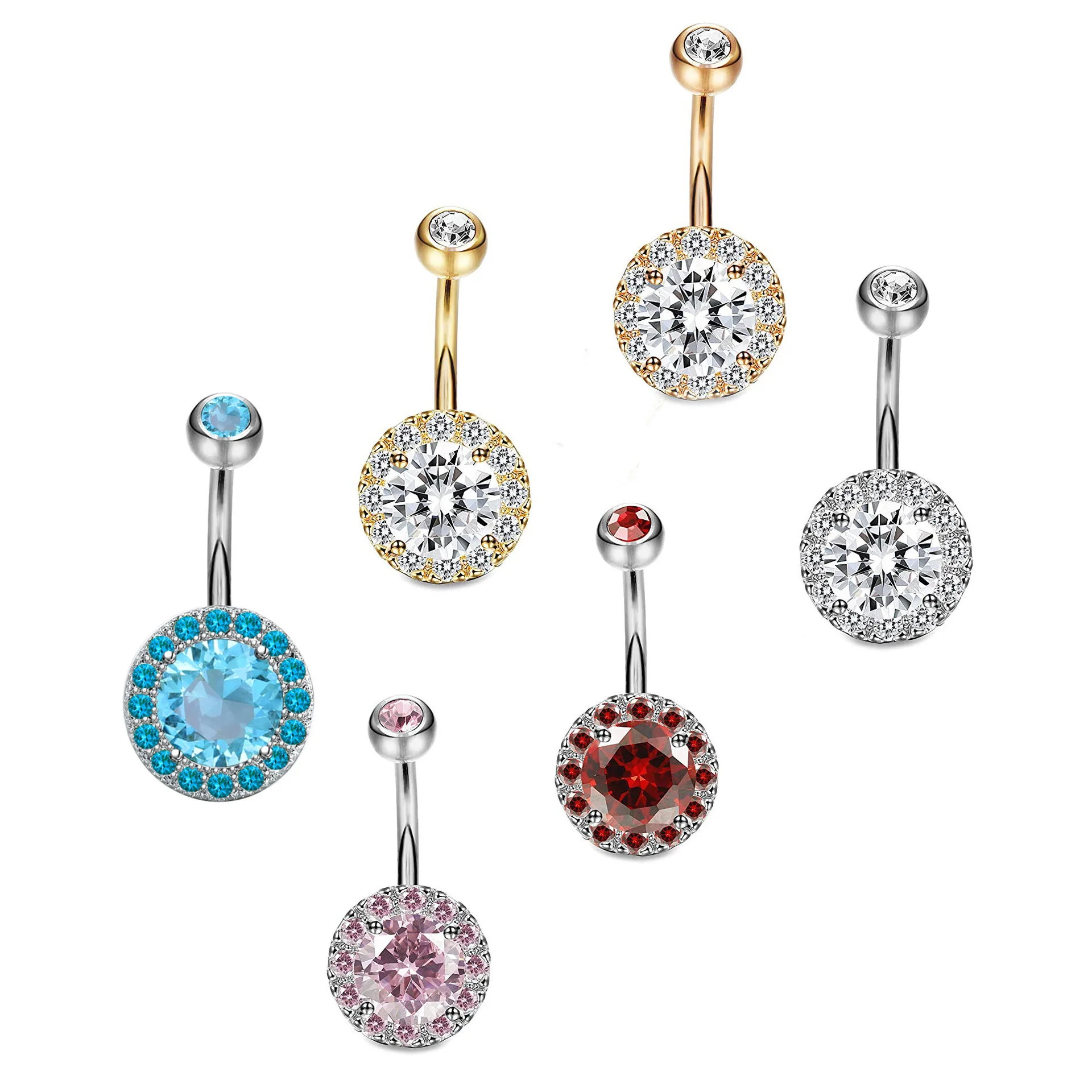 Designer Belly Rings. Luxury Body Jewellery for Belly Piercings.