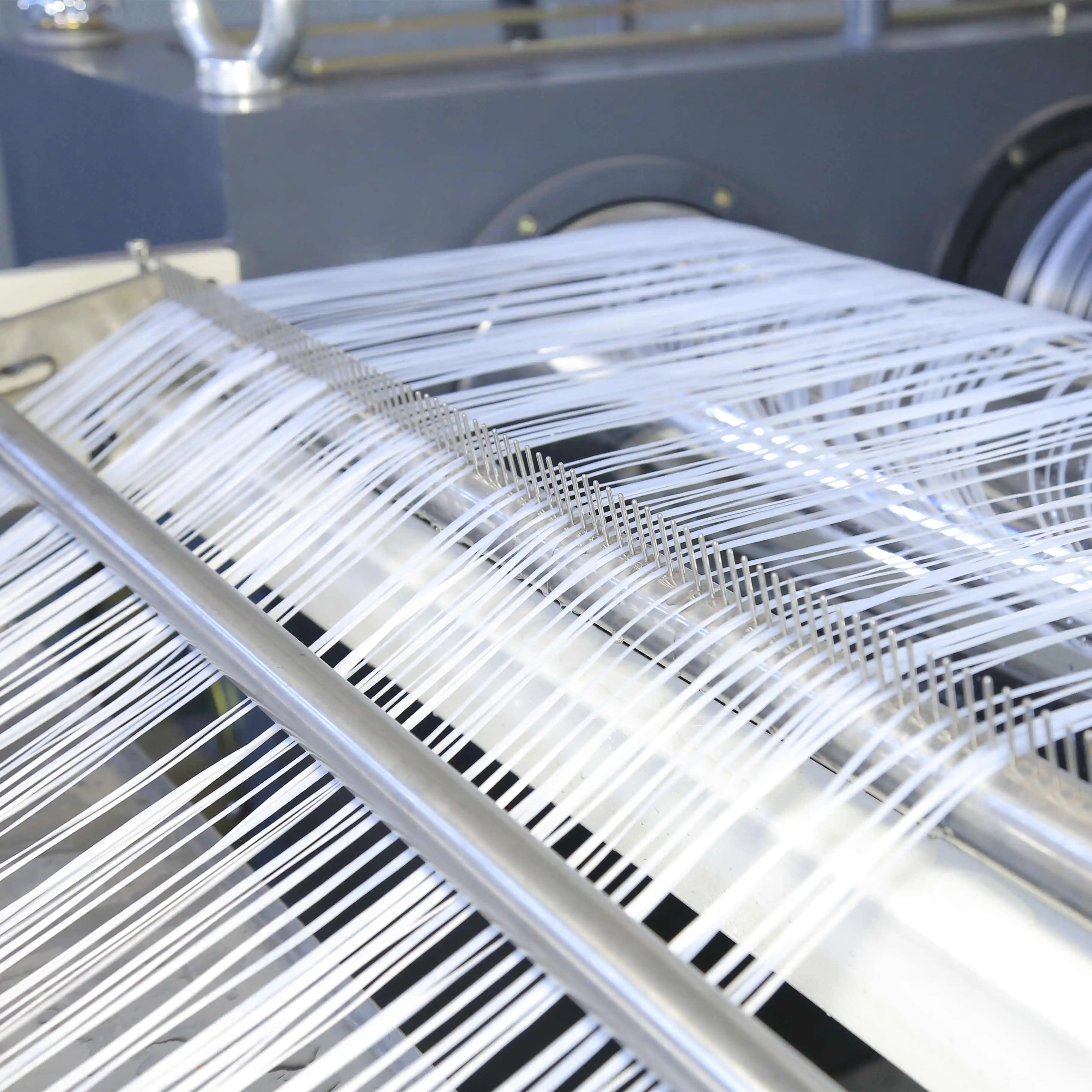 Horizontal Plastic Nylon Polyester pp Pe Filament Fiber Yarn Extruding Making Machine for Fabric Mesh Fishing Thread Saftey Net