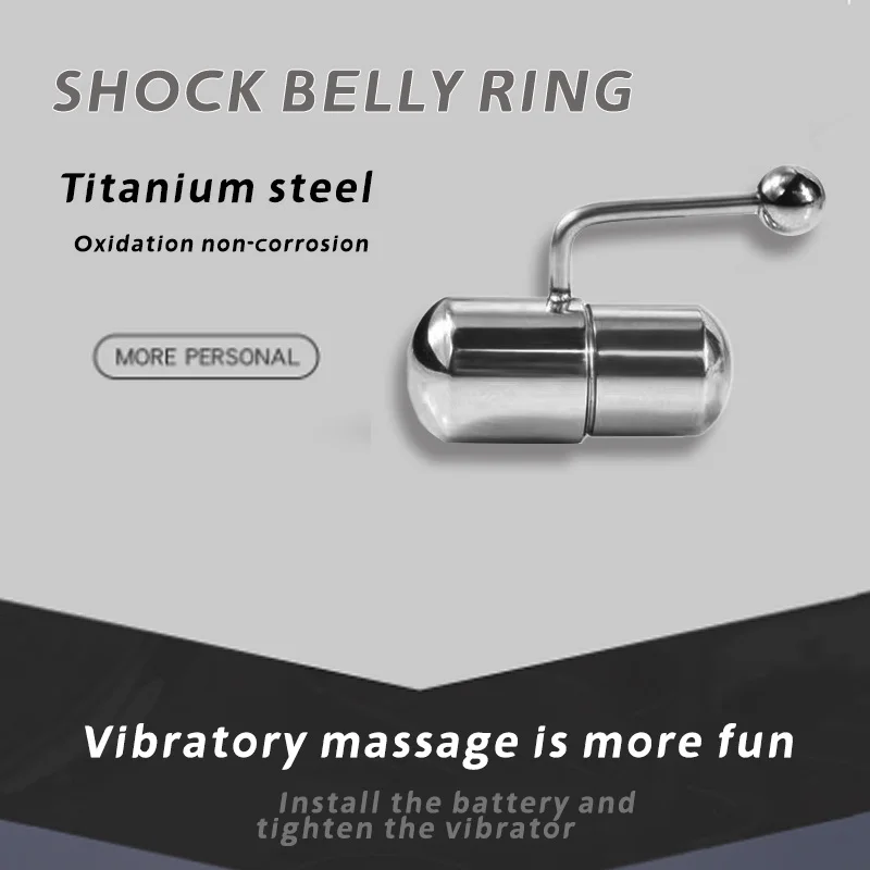 Gaby Wholesale Punk Stainless Steel Sexy Women Body Piercing Jewelry Vibrating Belly Button Ring for Weddings Gaby Wholesale Punk Stainless Steel Sexy Women Body Piercing Jewelry Vibrating Belly Button Ring for Weddings