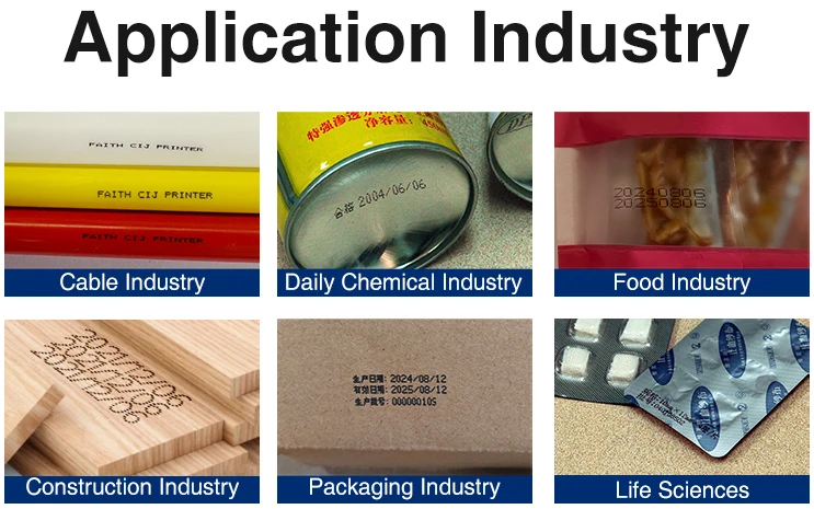 Fully Automatic High-Speed CIJ Printer Suitable for Water Bottle Cap Production Date Coding