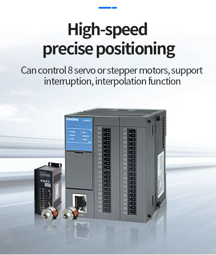 Coolmay L02 Series Plc Controller Scalable Module For Packing Machine ...