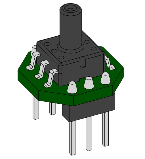 1bar Pressure Sensor High Precision XGZP6847D100KPG, Micro Air Pressure Sensor for Digital Pressure Gauge