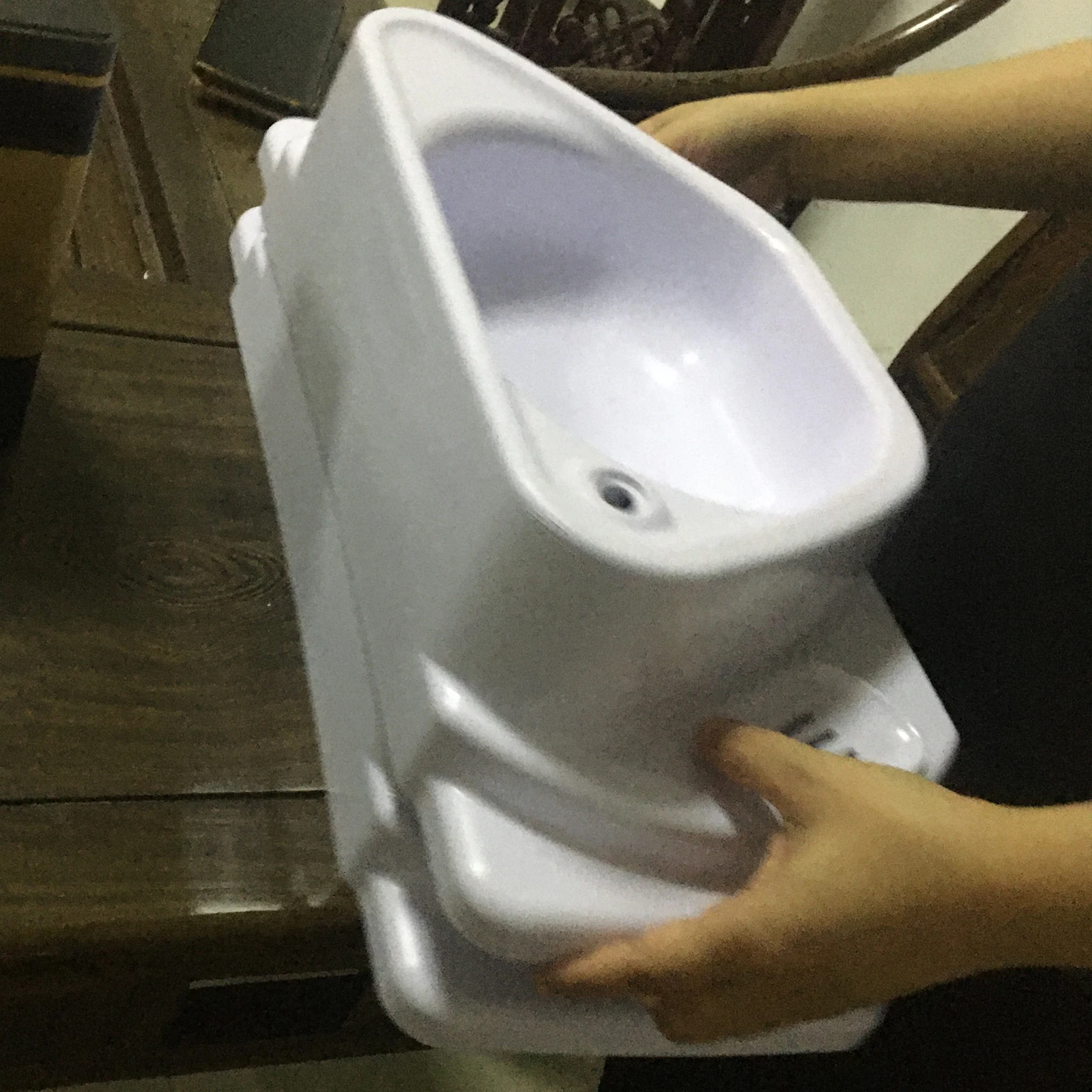 China Smart Wash Basin With Tap For Floor Toilet Twice Sink Wc Lid For Kitchen And Bath Sink