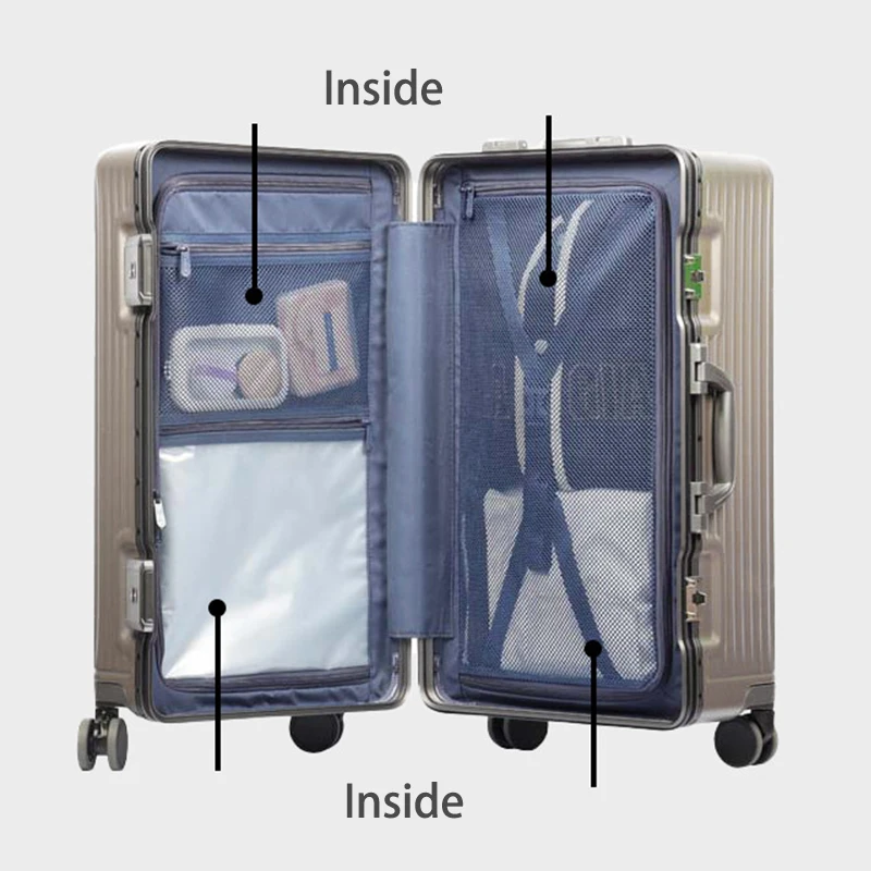 Hardcase Luggage Wisdom Luggage Lock New Design Pieces 20 24 26 28