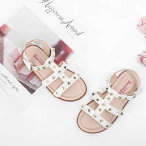 Wholesale Fashion New Girl Roman Sandal Summer Comfortable Breathable Soft Kid Shoes