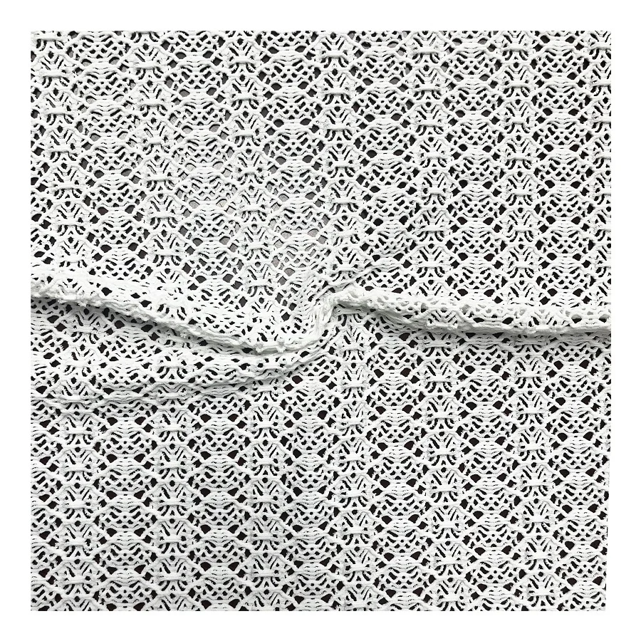 XA2946 Knit Nylon Spandex Textured Mesh Jacquard Swim Fabric
