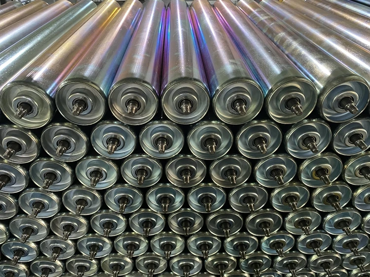 New Design Stainless Steel Roller Custom Durable Carbon Steel Galvanized Rollers supplier