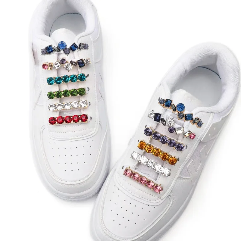 Colorful Metal Shoelace Tag Shoe Lace Clip Shoelace Charms Sneaker Lace  Accessories