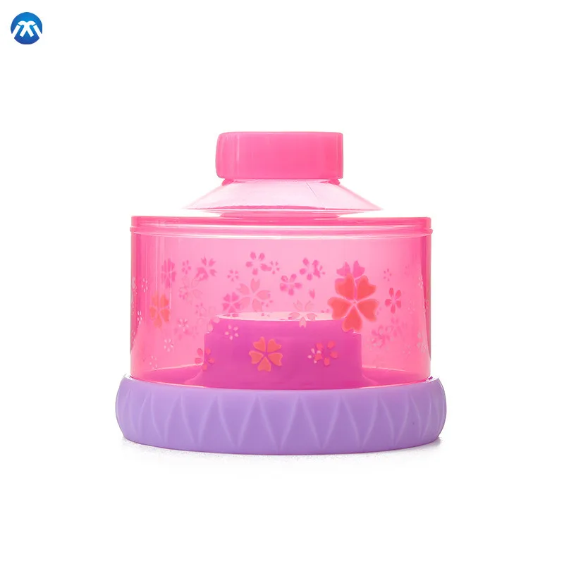 Buy Wholesale China 3 Layers Baby Milk Powder Container Portable Travel  Baby Formula Dispenser Cartoon Shape & Milk Powder Storage Box at USD 0.84