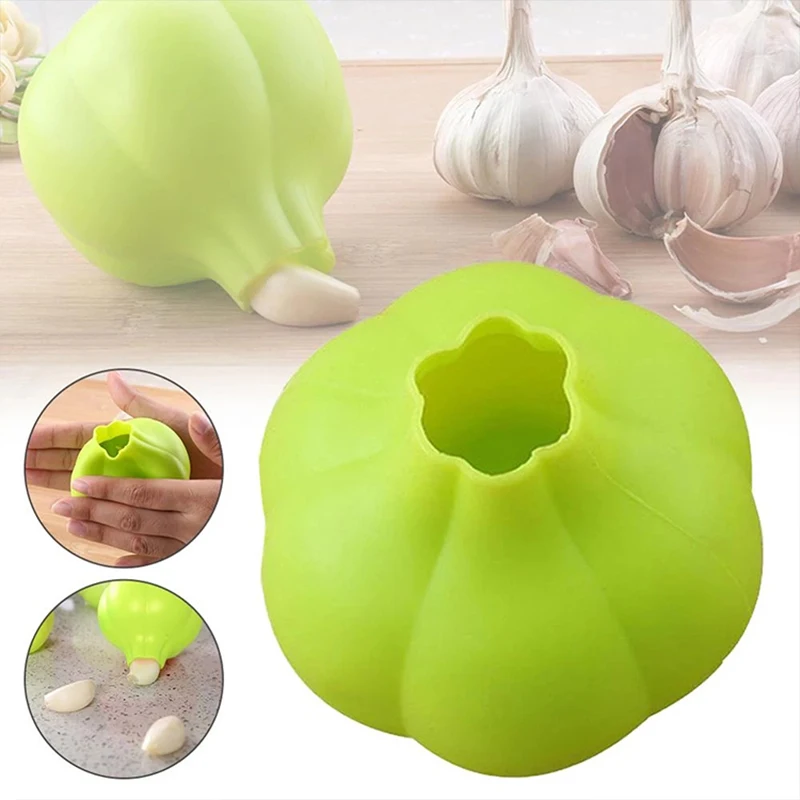 Wholesale Kitchen Gadgets Kitchen Tools Food Grade Round Garlic Shape