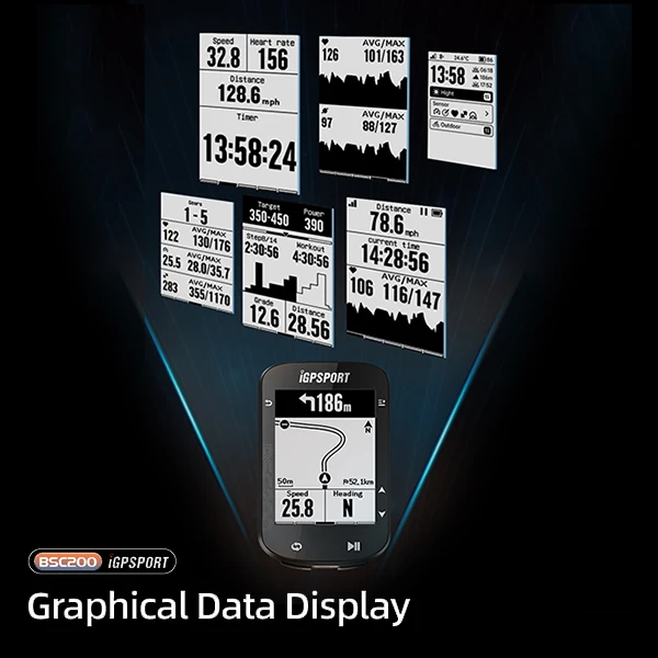Велосипедный компьютер iGPSPORT BSC200 BSC 200 BSC100S GPS беспроводной Спидометр велосипедный Цифровой Секундомер одометр
