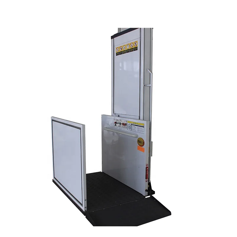 1m to 15m Mini  Cheap Vertical Home Lift Platform Equipped Hydraulic Cylinder
