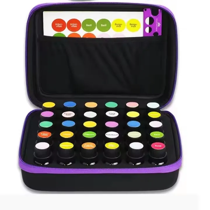 Custom Eva case Storage Paint Carry Case Organizer With Foam Insert Holder for Essential Oil Bag supplier