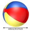 Ballon de plage coloré /100cm