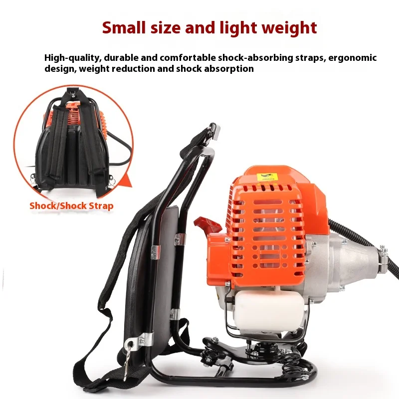 Mingzhuo Four-Stroke Gasoline Engine Small Shoulder-Mounted Concrete Vibrator Construction Engineering Vibrator