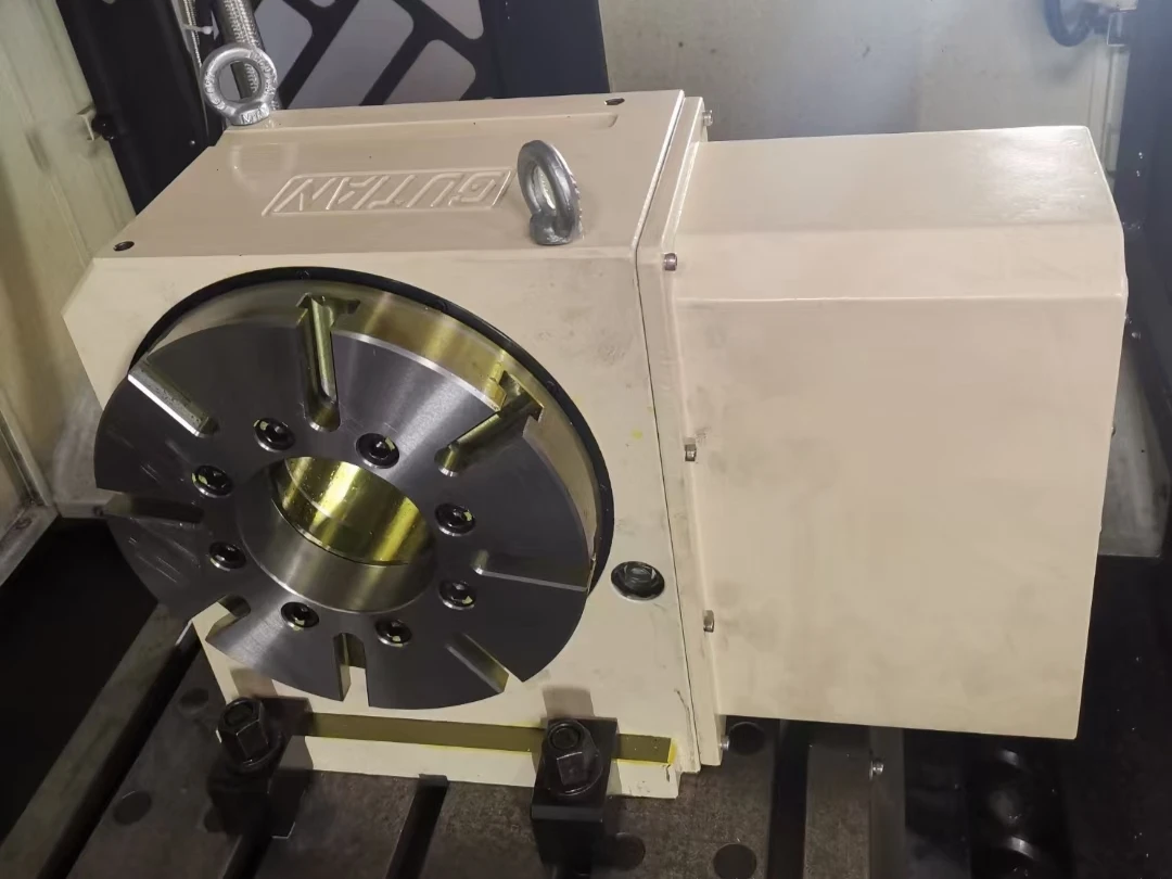 LEYO CNC Milling Machine Index Rotary Table 4th Axis CNC Rotary Table