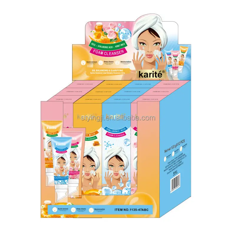 Wholesale Facial Foam Cleanser with Hyaluronic Acid