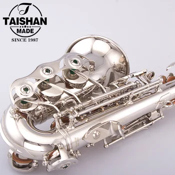 プロフェッショナルシルバーカラーハイF # サックス カーブド ソプラノ