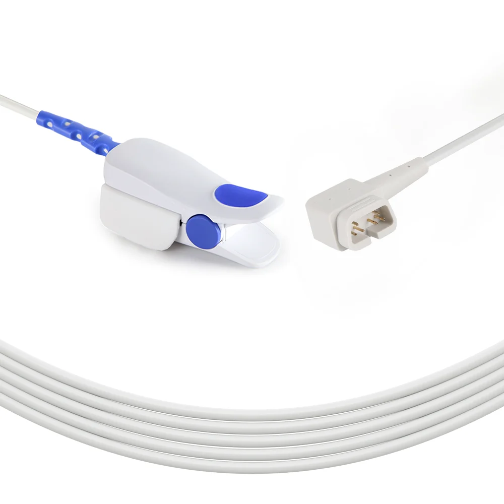 Criticare CSI Monitor Spo2 Sensor Blood Oxygen Saturation Probe with Pediatric Finger Clip