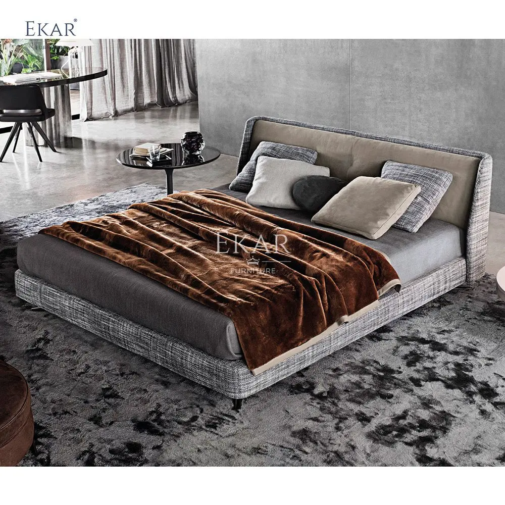 product aluminum alloy bed frame with mirror finish gunmetal legs-62