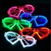 Gafas de amor de luz fría