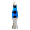 Lampe à eau bleue + cire blanche