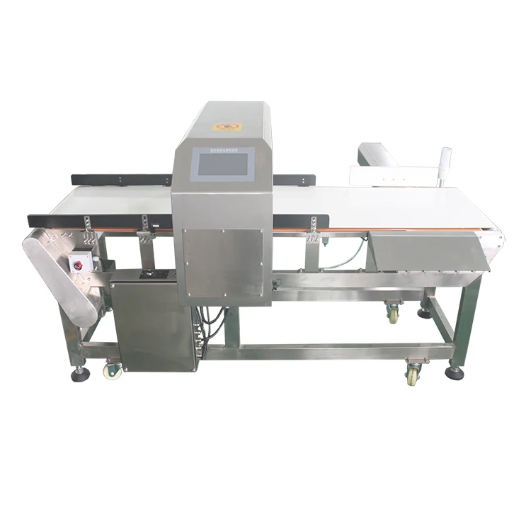 Conveyor Belt Metal Detector for Food with Pusher Rejector