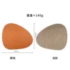 Yellow-brown triangular placemat