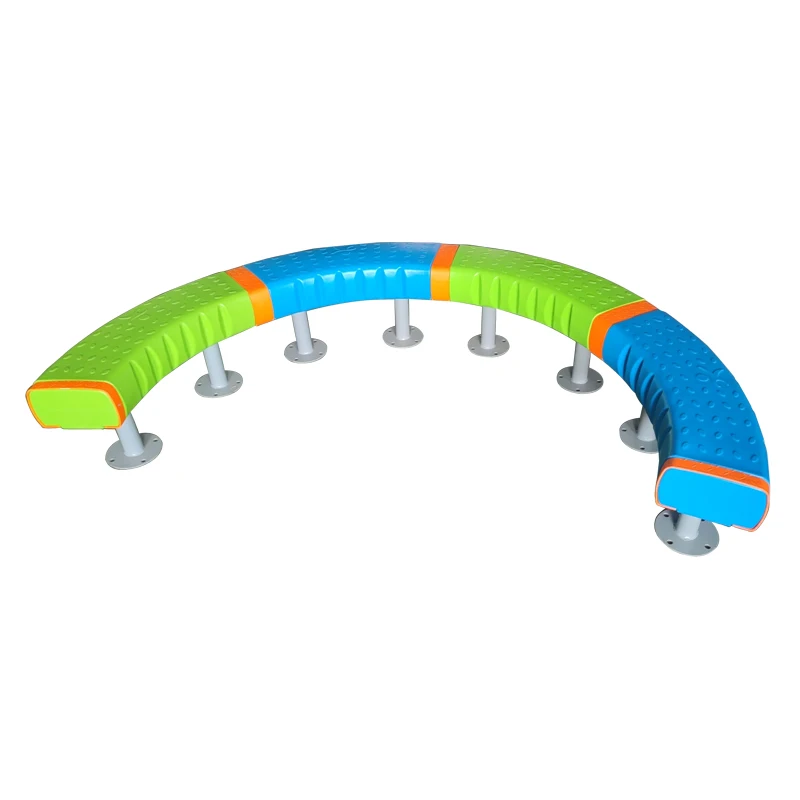 Funny Outdoor-Children's Balance Training Equipment Single-plank Bridge Amusement Park Facilities