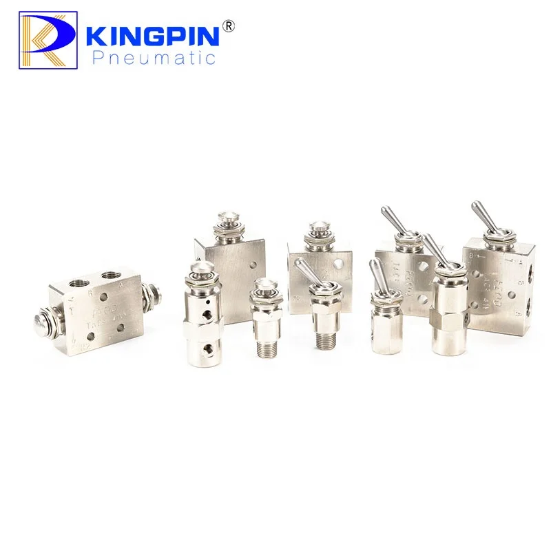 Mini Pneumatic Air Toggle Valves TAC-4V 4P 3V 3P Koganei