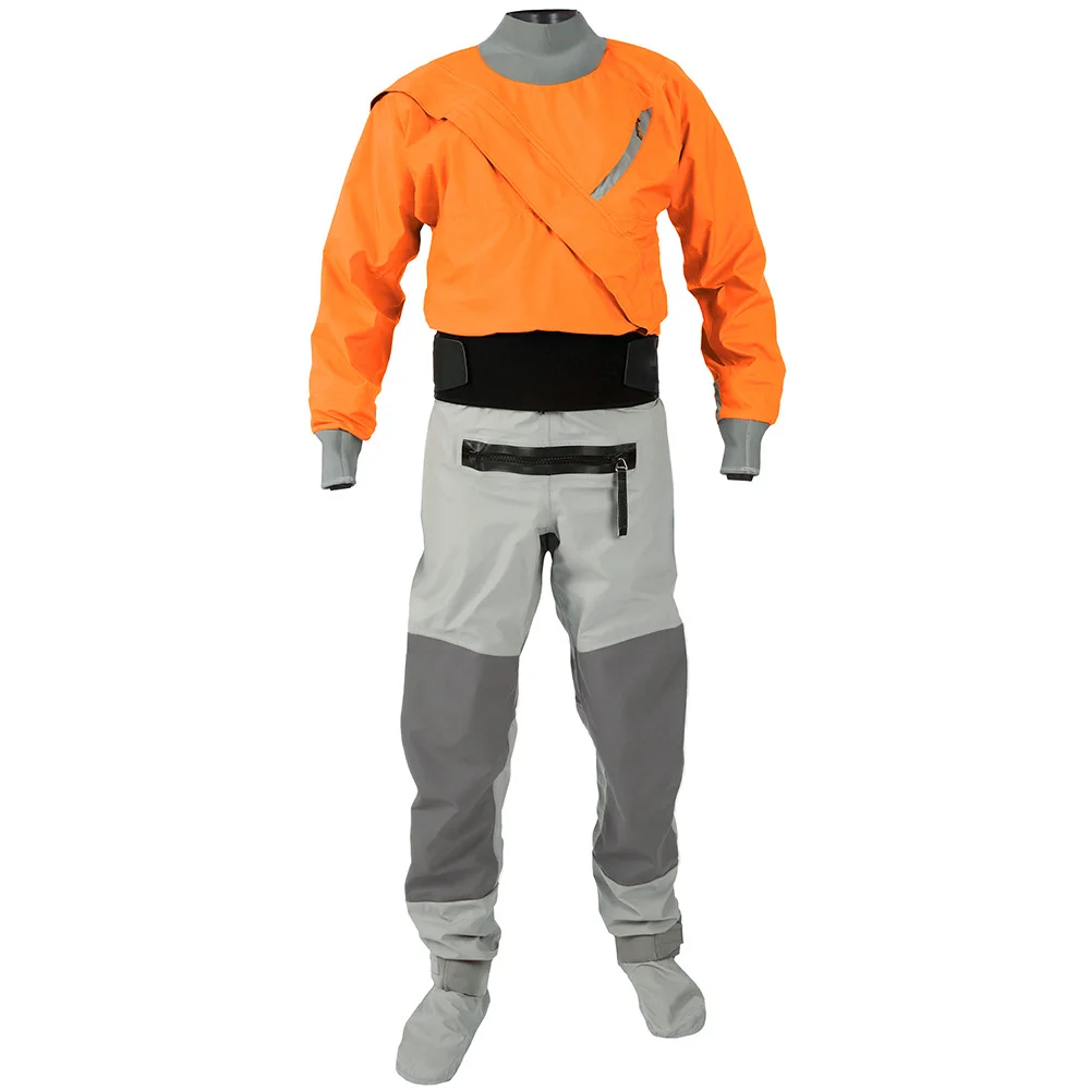 Men's Drysuit For Kayak 3layers Waterproof Material Fabric Kayaking