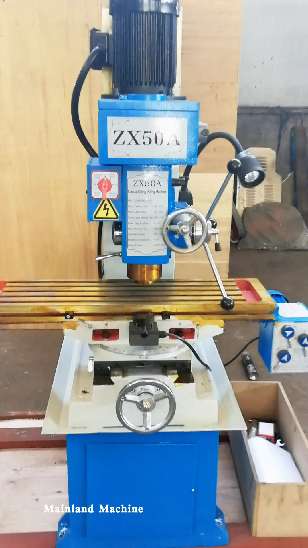 ドーベルマシン ZX6350D Drilling and Milling Machine - Heavy Duty Lathe Machine