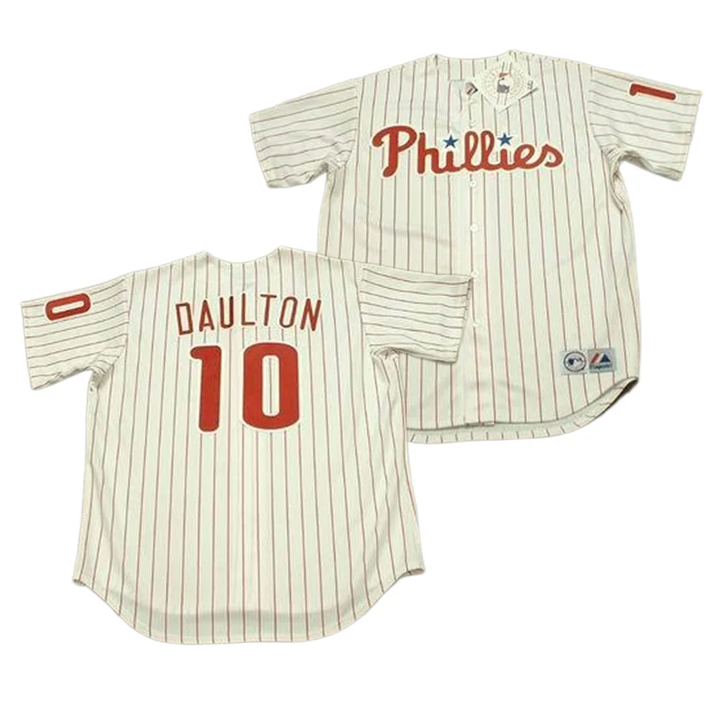 Wholesale Philadelphia 10 Darren Daulton 14 Pet e Rose 15 Richie Allen 19  Greg Luzinski Throwback Baseball Jersey Stitched S-5xl Phillie From  m.