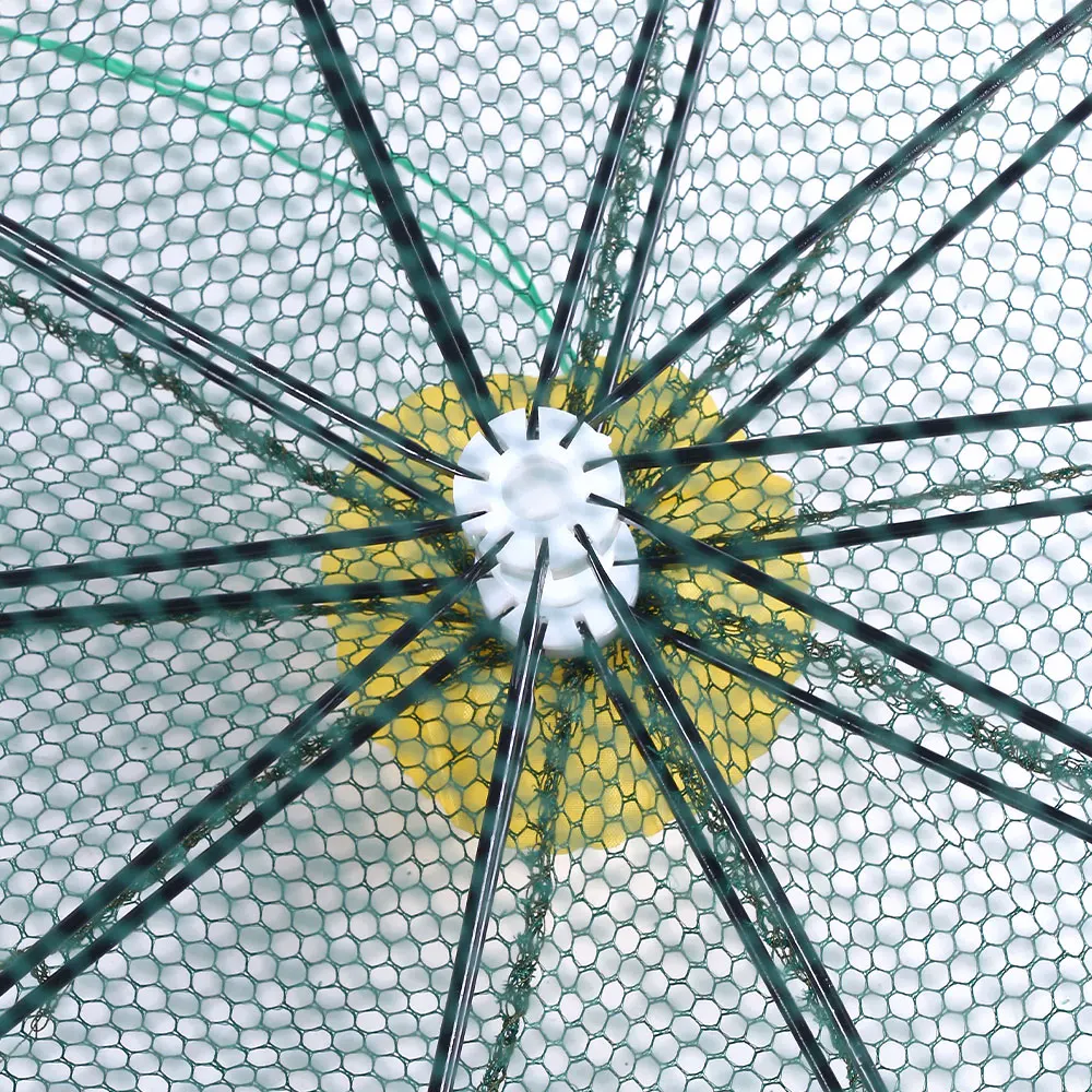 best hexagonal fishing net product Hex Fly Reach XL in clip for easy attachment Hexagon fishing net trap fishing