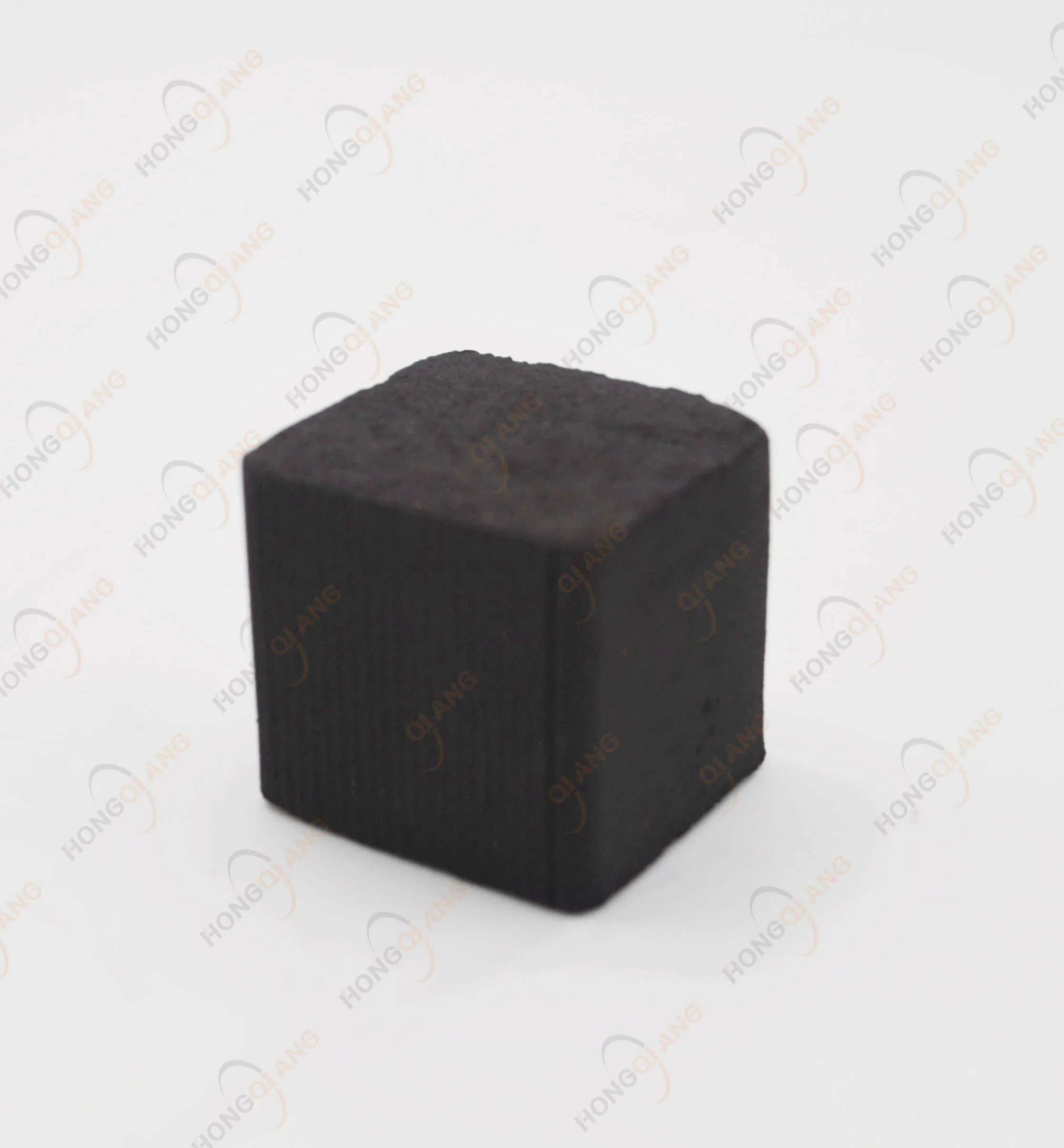HQHC0025 Hong Qiang OEM Design Free Samples Cocobrico Cube Charcoal Coconut Shell Hookah Charcoal for Shisha