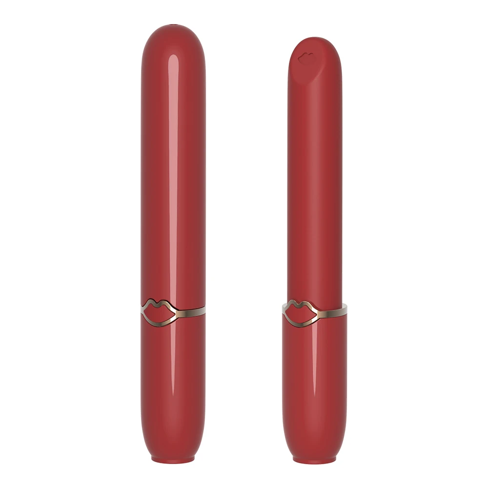 Factory Wholesale 10 Modes Vibration Portable Red Lipstick Vibrator Clitoral Stimulation Small Mini Bullet Vibrator for Women Factory Wholesale 10 Modes Vibration Portable Red Lipstick Vibrator Clitoral Stimulation Small Mini Bullet Vibrator for Women