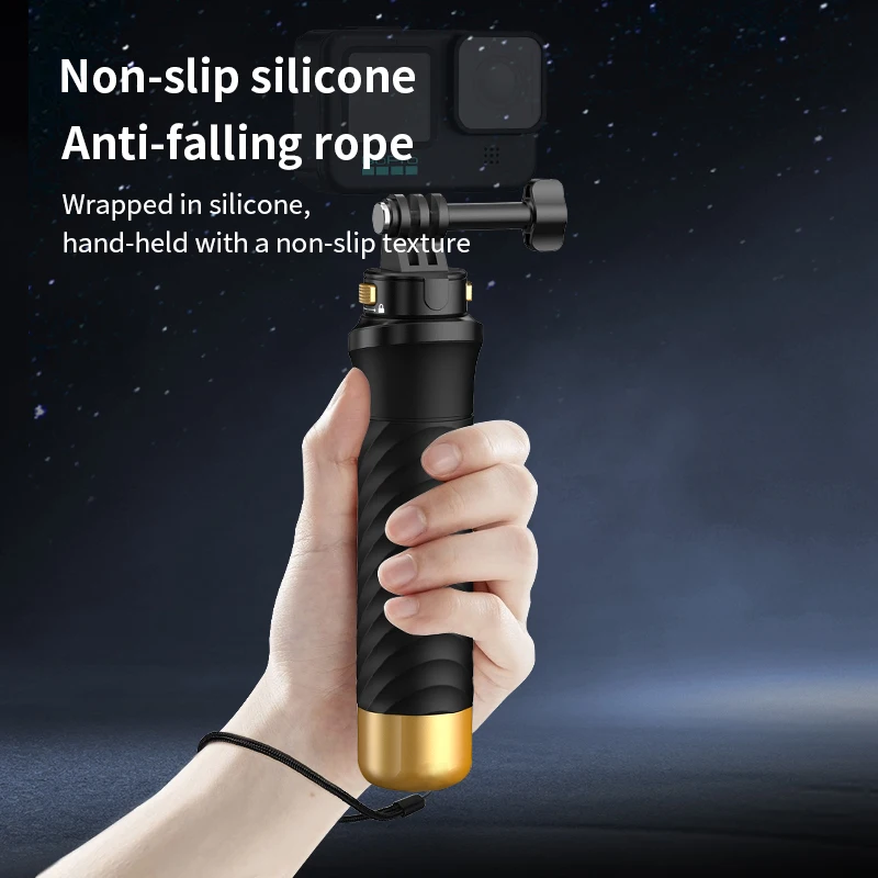 Universal Convenient Action Camera Handheld Buoyancy Stick Underwater Handle Mount Waterproof Floating Hand Grip for Gopro