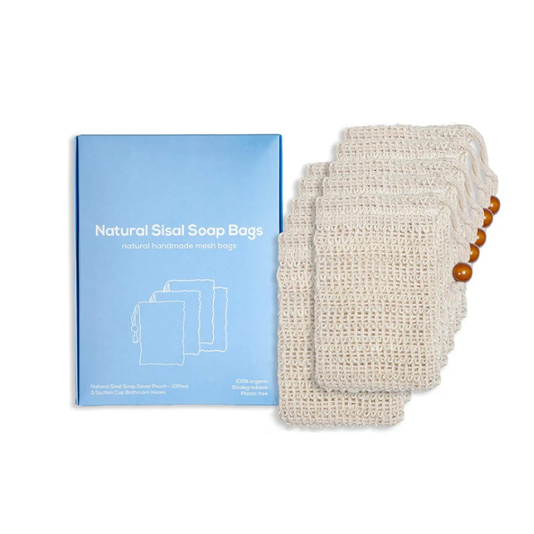 Organic Cotton Soap Saver Bags | Pack of 3