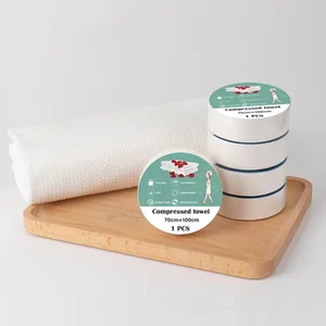 Large Disposable Compressed Bath Towels for Beach Swimming and Traveling Towel