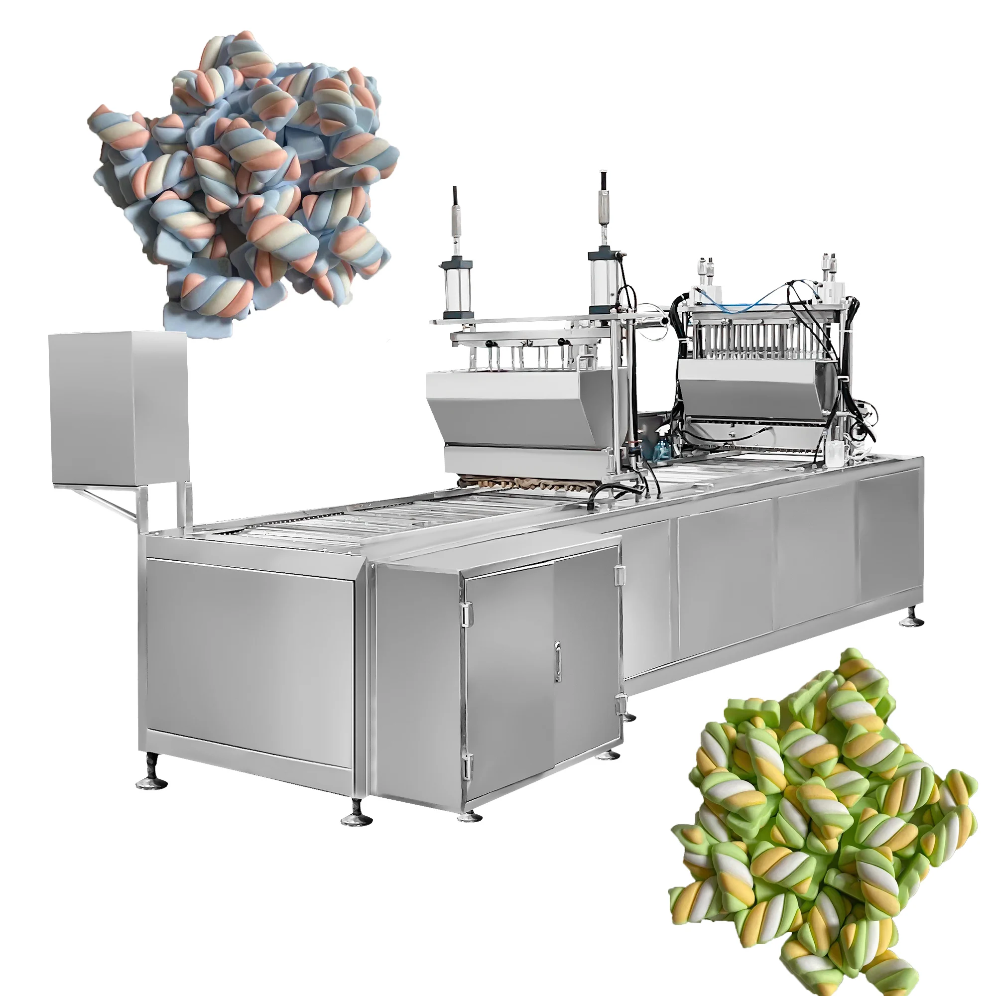 Factory Price Automatic Filling Marshmallow Making Machine Cotton Candy Production Line