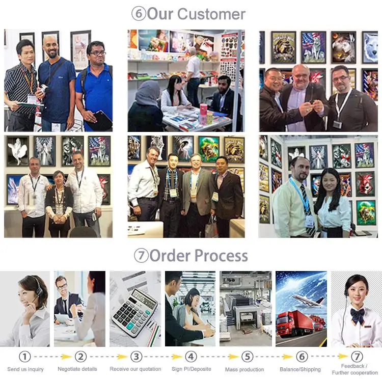 2018 Latest New Design Running horse 3D picture, PET Lenticular 3D pictures 40*40cm wall decoration pictures,home decoration