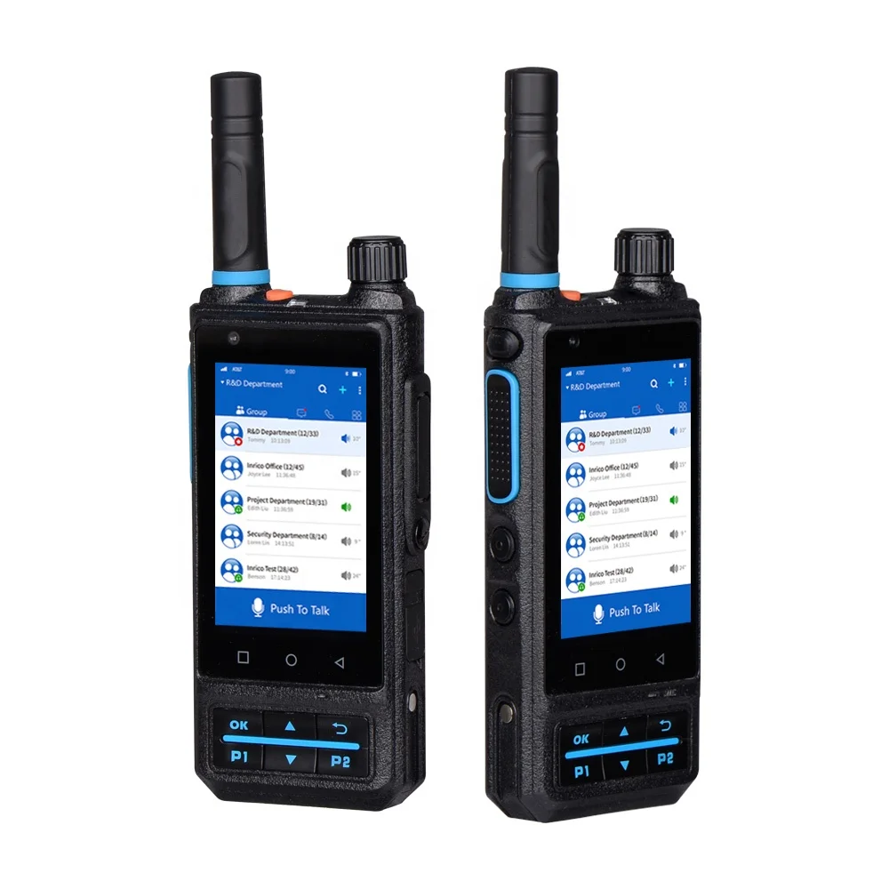 New Upgrade Inrico S200 Android Network Radio 4G LTE Walkie Talkie Two Way Radio Support GPS