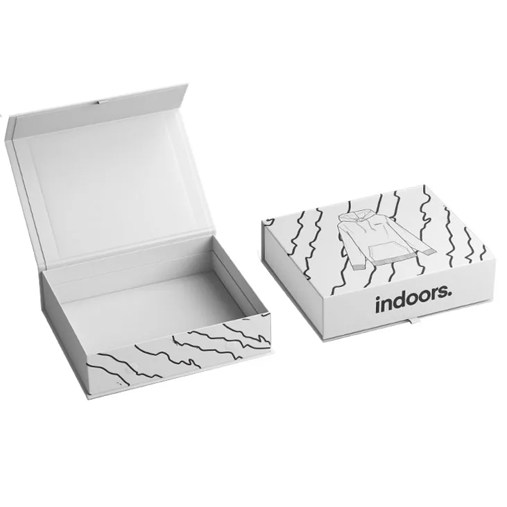 Custom Logo Journal Box Notebook Magnetic Buckle Diary Camera Box Paper Gift Packaging Box