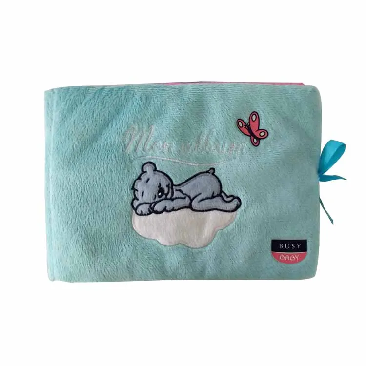 
Детский мягкий плюшевый тканевый фотоальбом 