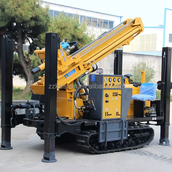 
 200M Depth 2021 Most Popular KW200R Pneumatic water bore Rubber crawler water well drilling rig