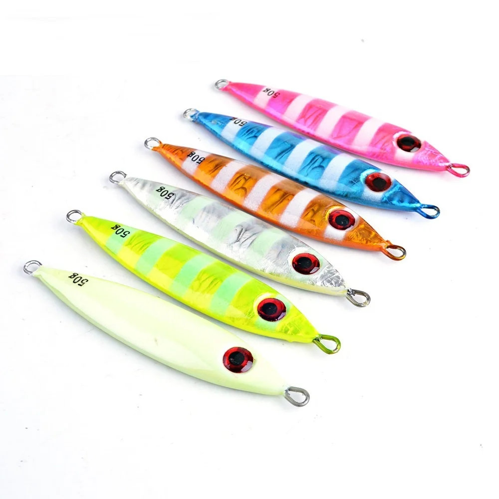 New Shore Slow Jigging Metal Casting Swimming Bait Isca, 42% OFF