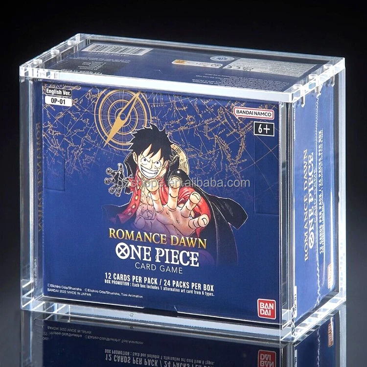 one piece romance dawn booster box blue bottom One Piece TCG: Romance Dawn Booster 12-Box Case main image 0